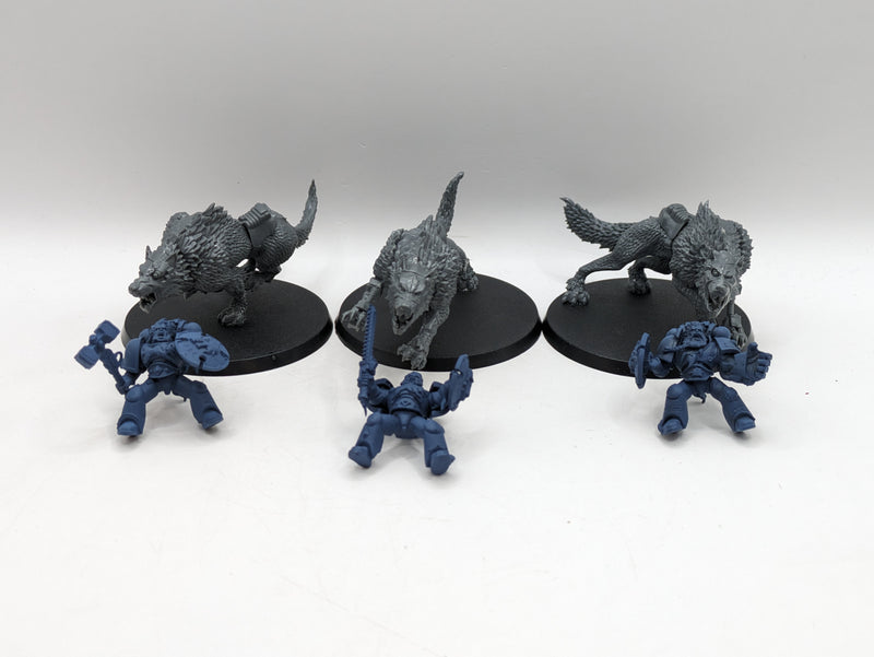 Warhammer 40k: Space Marine Space Wolves Thunderwolf Cavalry (BA194)