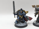 Warhammer 40k: Space Marine Space Wolves Chaplain, Wolf Lord and Metal Librarian (AZ048)
