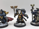 Warhammer 40k: Space Marine Space Wolves Chaplain, Wolf Lord and Metal Librarian (AZ048)