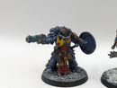 Warhammer 40k: Space Marine Space Wolves Converted Bladeguard Captain and Lieutenants (AI057)