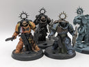 Warhammer 40k: Space Marines Bladeguard Veterans, Captain and Ancient (AT109)