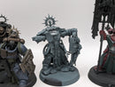 Warhammer 40k: Space Marines Bladeguard Veterans, Captain and Ancient (AT109)