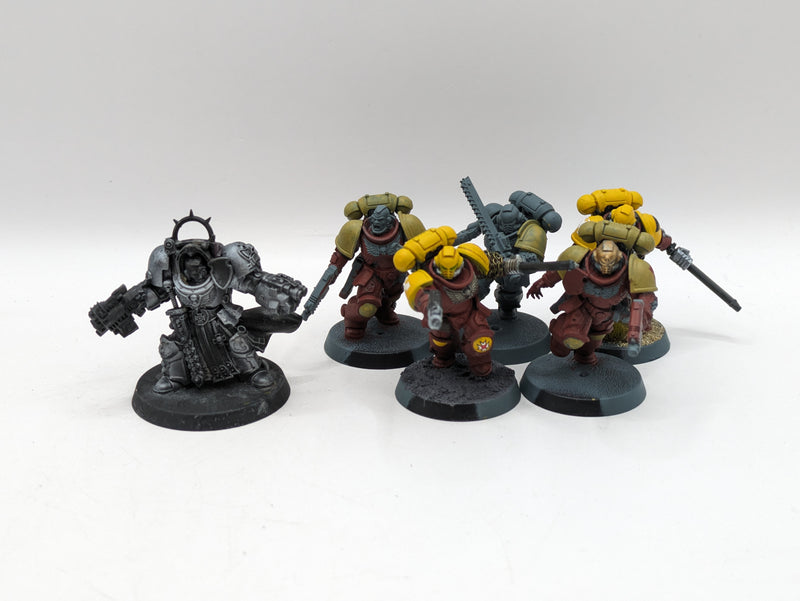 Warhammer 40k: Space Marines Assault Intercessors and Terminator Captain (AD104)