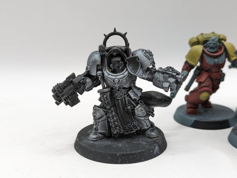 Warhammer 40k: Space Marines Assault Intercessors and Terminator Captain (AD104)