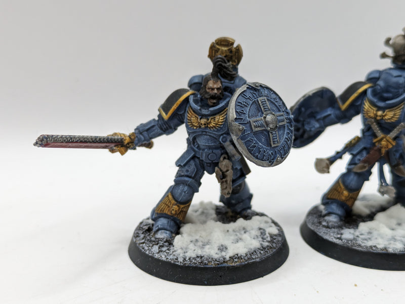 Warhammer 40k: Space Marines Space Wolves Converted Bladeguard Veterans (AW103)