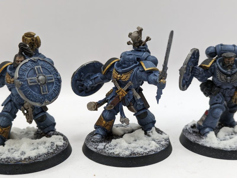 Warhammer 40k: Space Marines Space Wolves Converted Bladeguard Veterans (AW103)