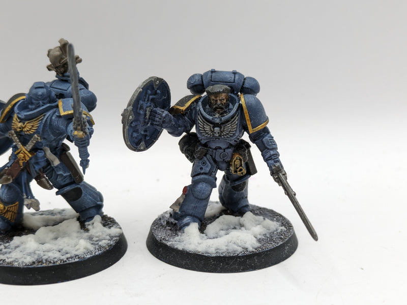 Warhammer 40k: Space Marines Space Wolves Converted Bladeguard Veterans (AW103)