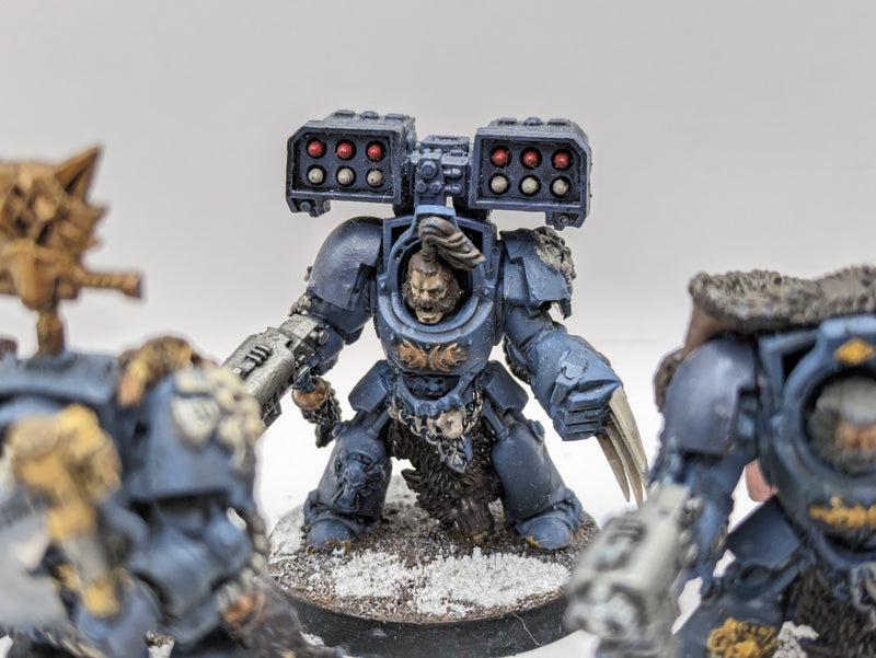 Warhammer 40k: Space Marines Space Wolves Wolf guard Terminators (AE024)