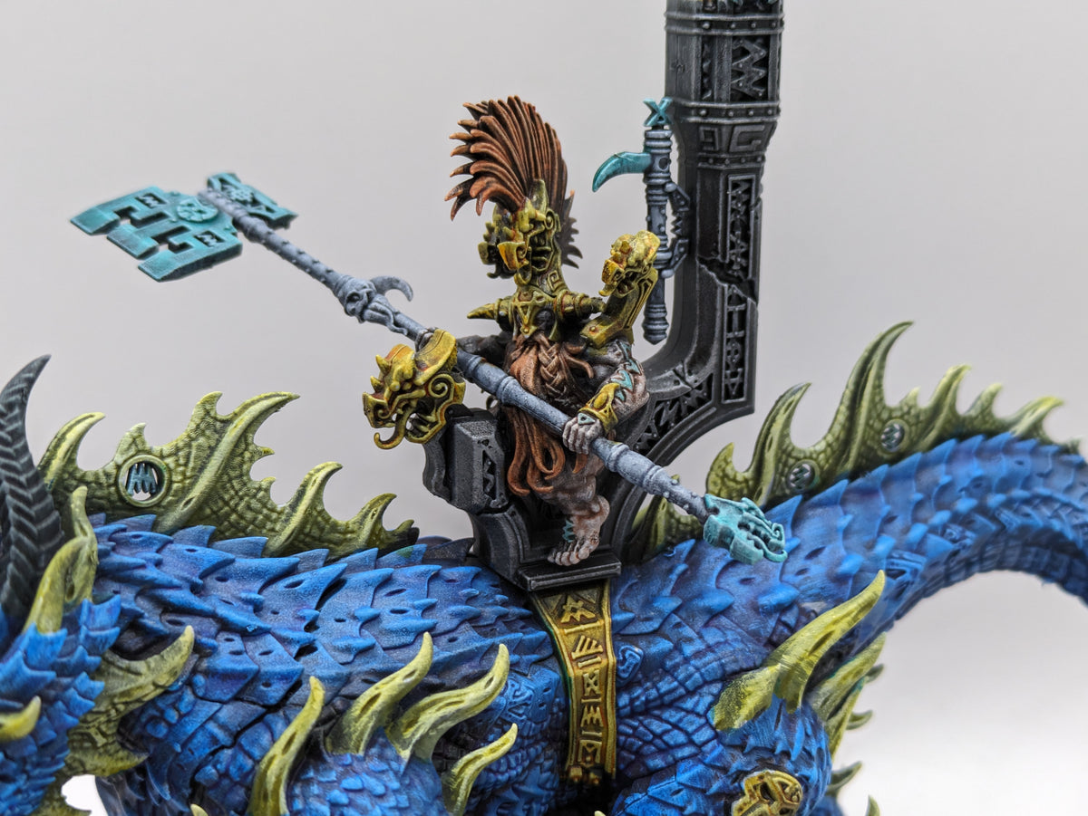 WARHAMMER AGE OF Sigmar Fyreslayer Auric Runefather on Magmadroth painted $50.00 WARHAMMER AGE OF Sigmar Fyreslayer Auric Runefather on Magmadroth painted $50.00