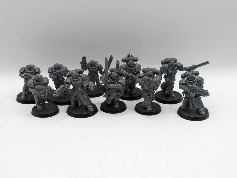 Warhammer 40k: Space Marine Black Templars Crusader Squad (AT040)