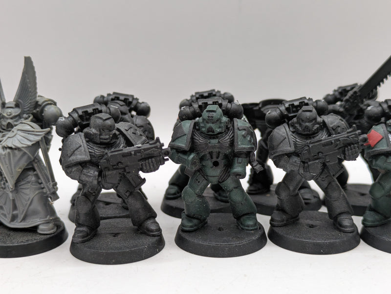 Warhammer 40k: Space Marine Dark Vengence Tactical Squad and Characters (AE089)