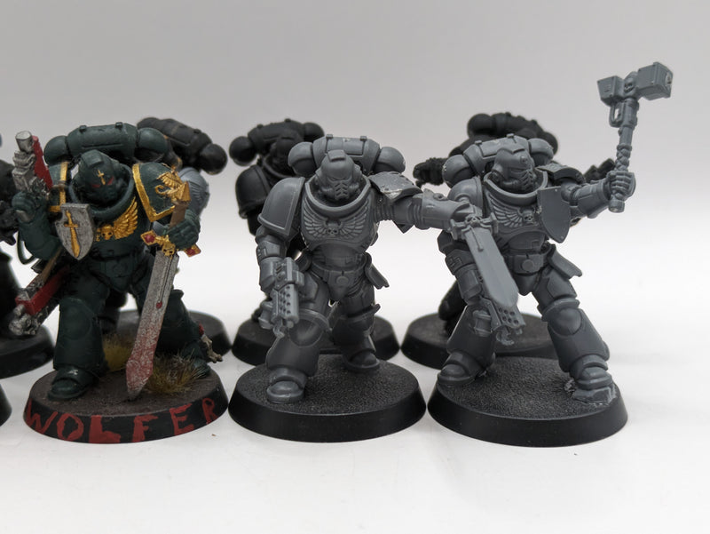 Warhammer 40k: Space Marine Intercessors and Bladeguard Lieutenant (BA192)