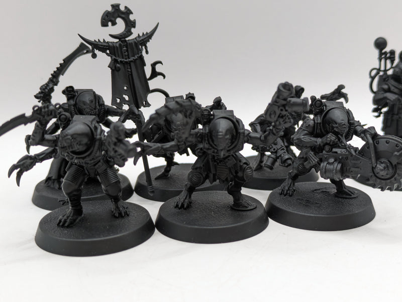 Warhammer 40k: Genestealer Cult Acolyte Hybrids and Biophagus (BA112)