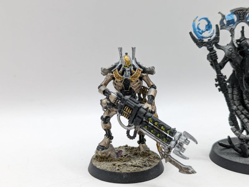 Warhammer 40k: Necron Chronomancer and Royal Warden (AT218)