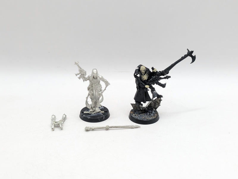 Warhammer 40k: Aeldari Harlequin Metal Shadowseer and Death Jester (BA185)