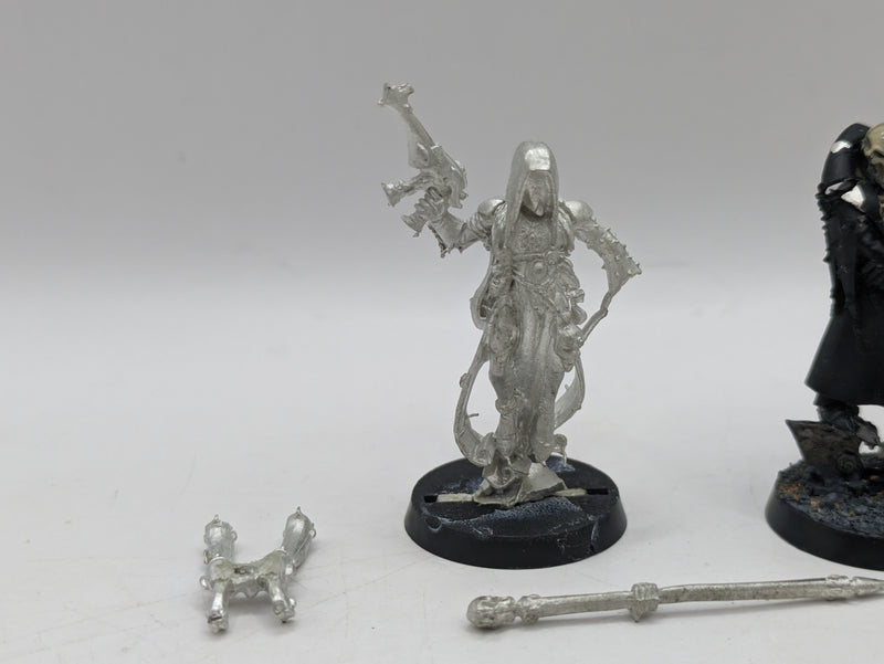 Warhammer 40k: Aeldari Harlequin Metal Shadowseer and Death Jester (BA185)