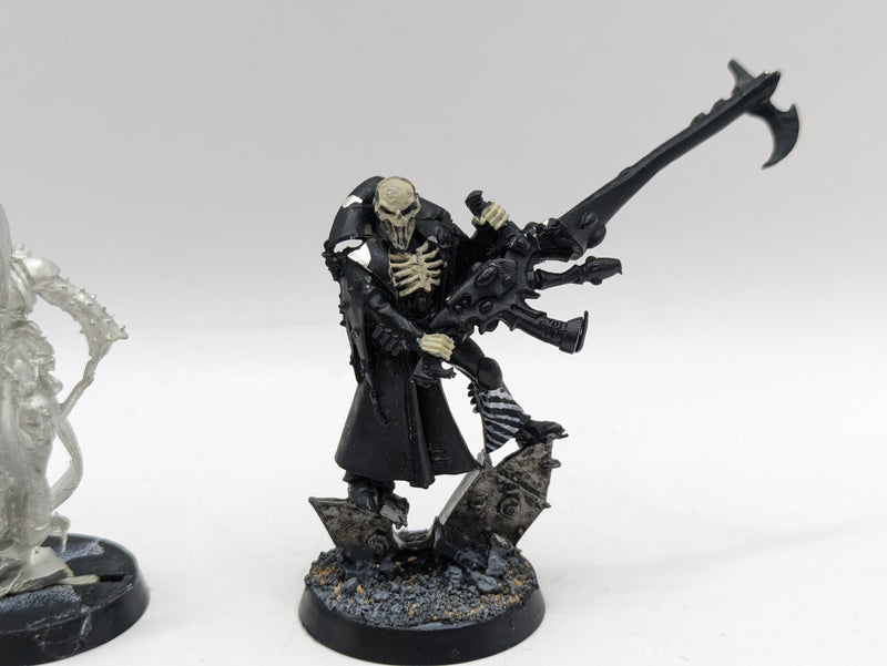 Warhammer 40k: Aeldari Harlequin Metal Shadowseer and Death Jester (BA185)