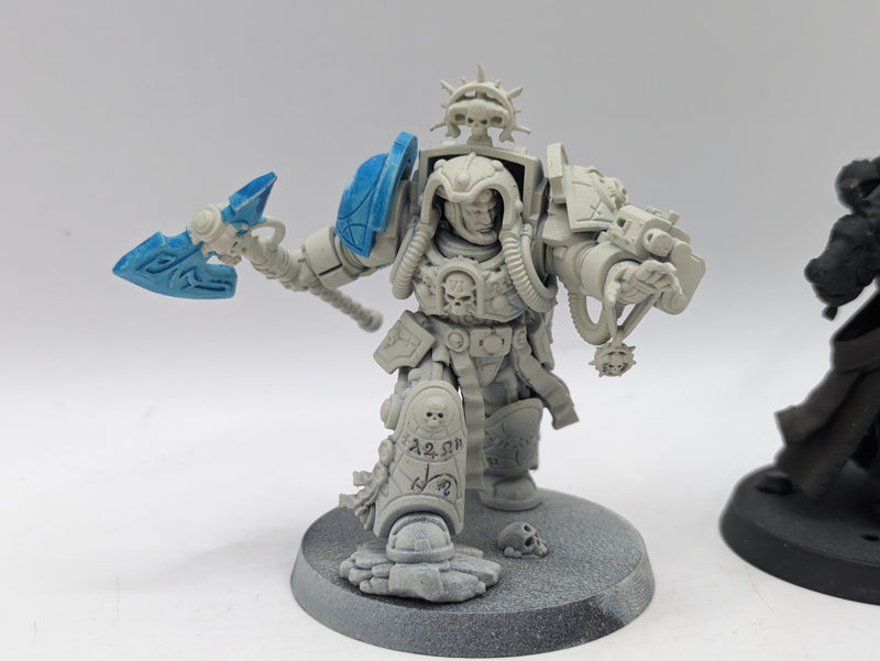 Warhammer 40k: Space Marine Judicar and Terminator Librarian (BA056)