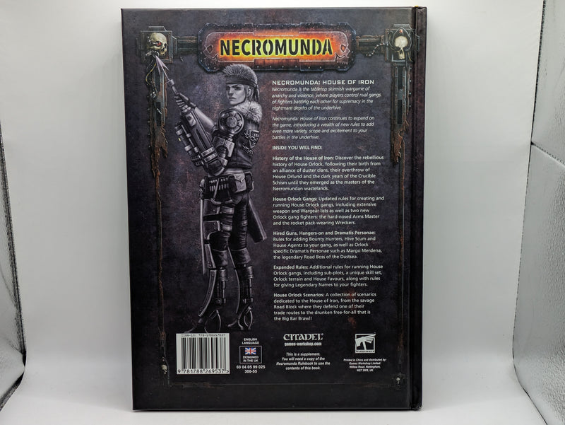 Warhammer Necromunda: House of Iron Book (AS267)