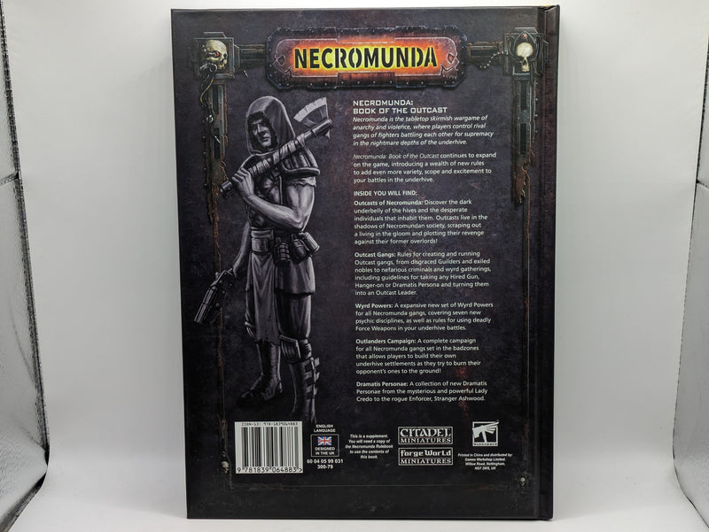 Warhammer Necromunda: Book of the Outcast (AS268)