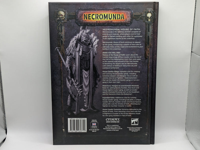 Warhammer Necromunda: House of Faith Book (AS264)