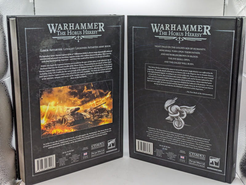 Warhammer The Horus Heresy: Liber Astartes Loyalist  Legions and Rulebook (AS257)