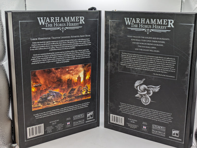 Warhammer The Horus Heresy: Liber Hereticus Traitor Legions and Rulebook (AS254)