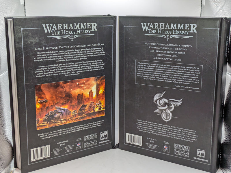 Warhammer The Horus Heresy: Liber Hereticus Traitor Legions and Rulebook (AS255)