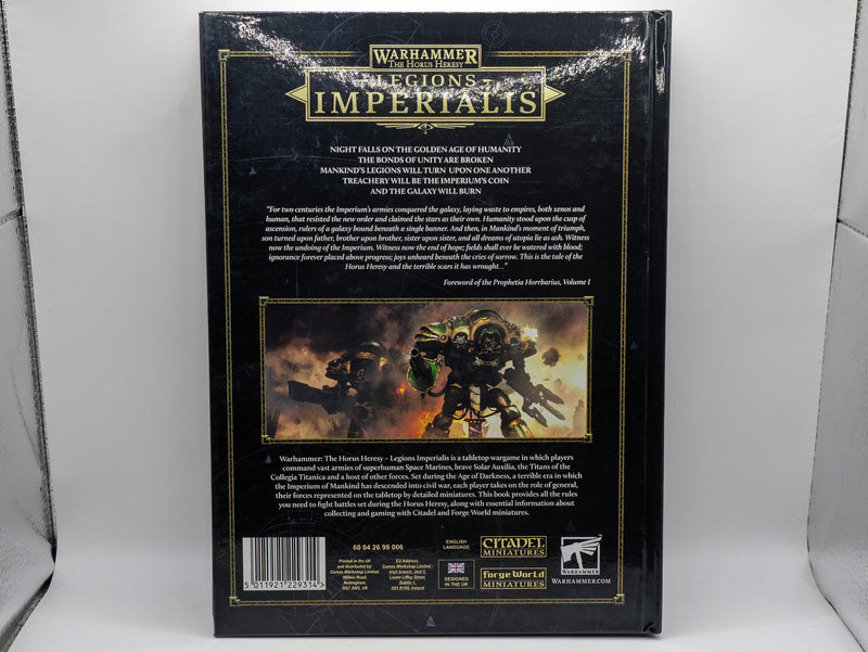 Warhammer The Horus Heresy: Legions Imperialis Rulebook (AS252)