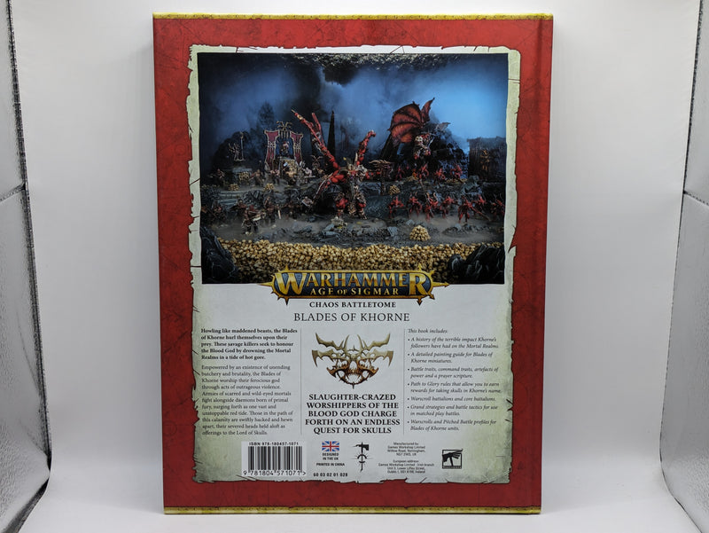 Warhammer Age of Sigmar: Battletome Blades of Khorne (AS250)