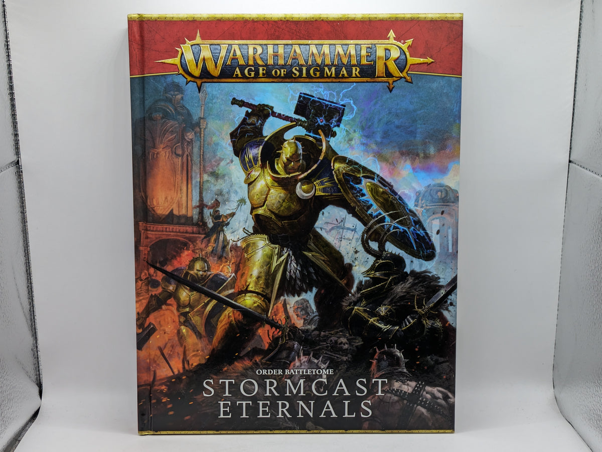 Games Workshop – Warhammer Age Of Sigmar – Battletome: Stormcast Eternals (Orden, 152 Páginas, Tapa Dura)