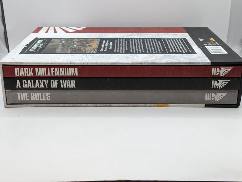 Warhammer 40k: 7th Edition 3-Book Set The Rules, A Galaxy of War and Dark Mellennium (AS277)