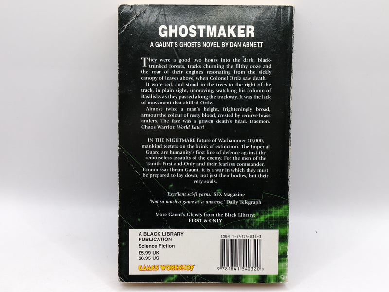 Warhammer 40k: Ghostmaker by Dan Abnett (AS271)