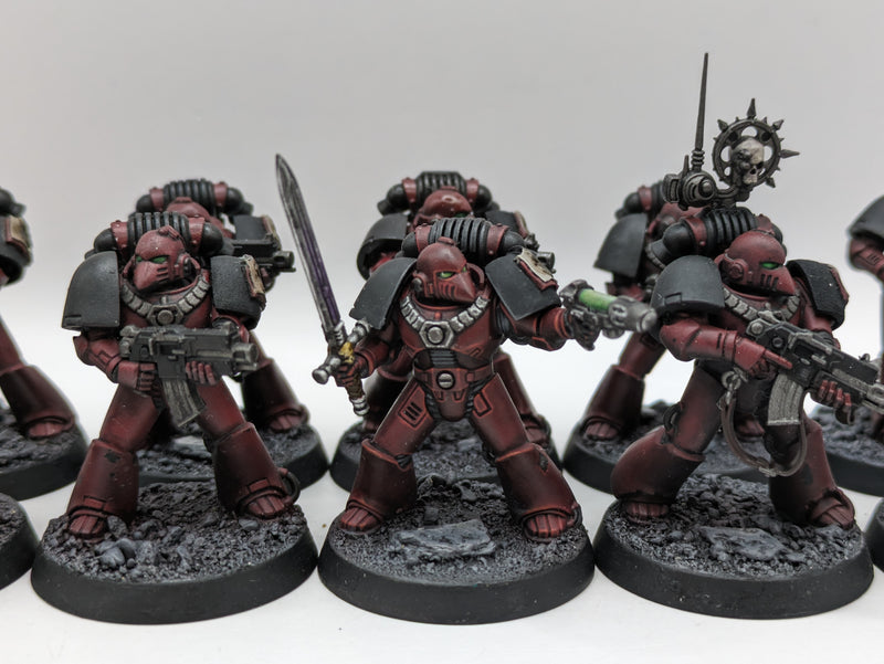 Warhammer 30k Horus Heresy: Legiones Astartes Word Bearer MKVI Tactical Squad (AH100)