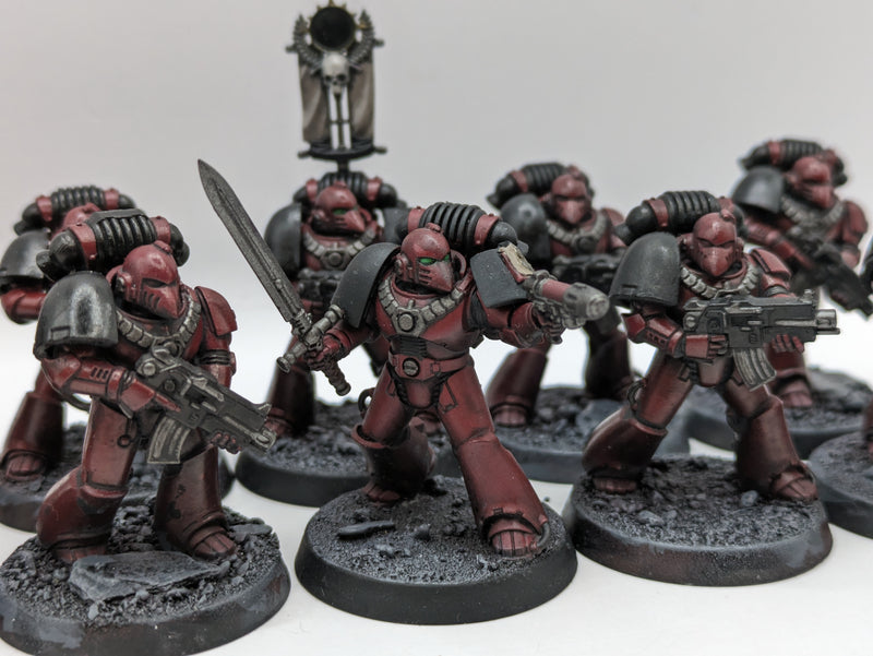 Warhammer 30k Horus Heresy: Legiones Astartes Word Bearer MKVI Tactical Squad (AZ070)