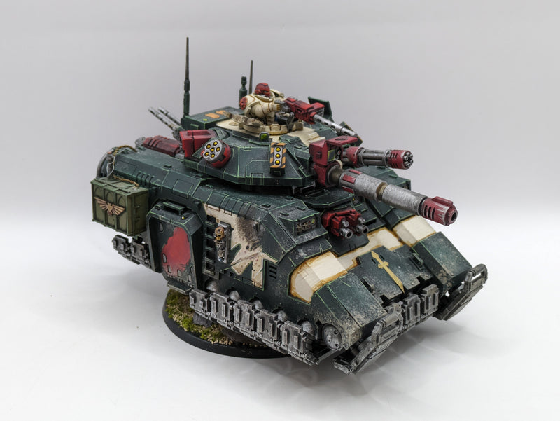 Warhammer 40k: Space Marine Dark Angels Repulsor Tank - Well Painted (AU070)