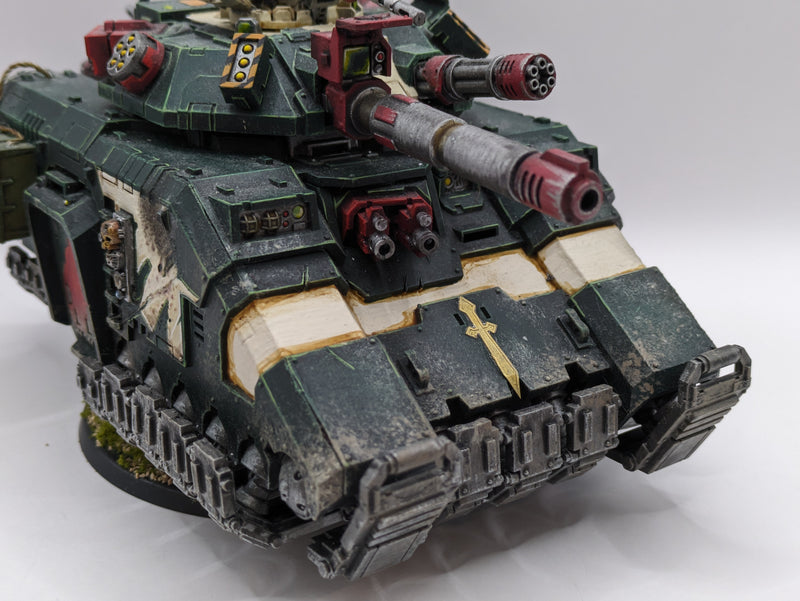 Warhammer 40k: Space Marine Dark Angels Repulsor Tank - Well Painted (AU070)