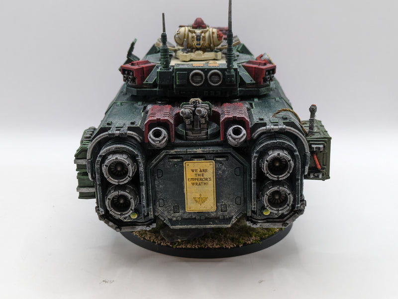 Warhammer 40k: Space Marine Dark Angels Repulsor Tank - Well Painted (AU070)