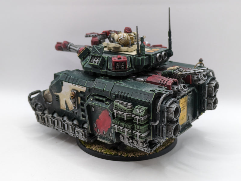 Warhammer 40k: Space Marine Dark Angels Repulsor Tank - Well Painted (AU070)