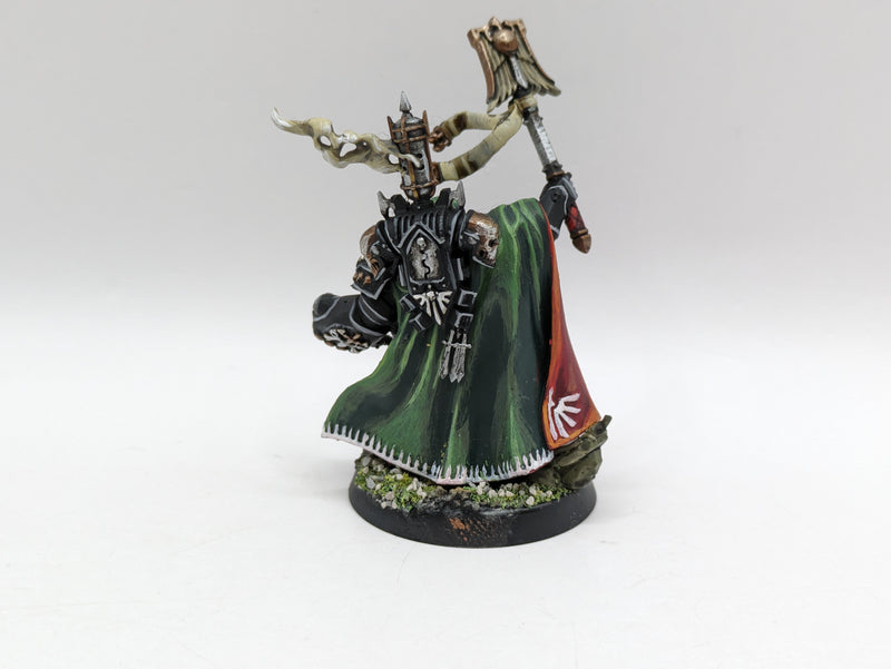 Warhammer 40k: Space Marine Dark Angels Interrorgator Chaplain - Well Painted (AL019)