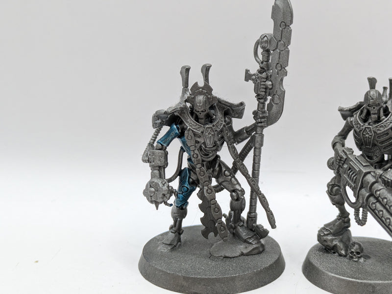 Warhammer 40k: Necrons Indomitus Overlord and Royal Warden (AZ185)