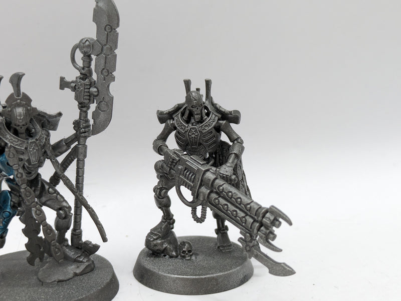 Warhammer 40k: Necrons Indomitus Overlord and Royal Warden (AZ185)