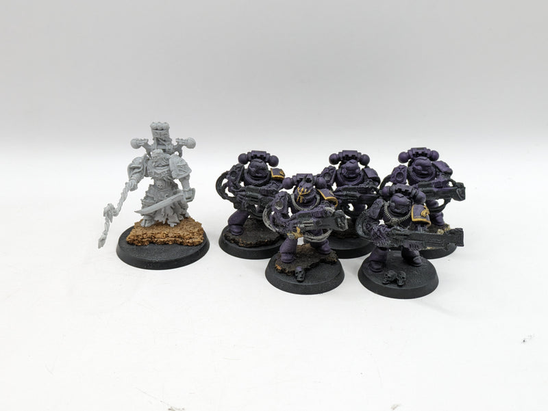 Warhammer 40k: Chaos Space Marines Emperor's Children Lucius the Eternal and Noise Marines (AT027)