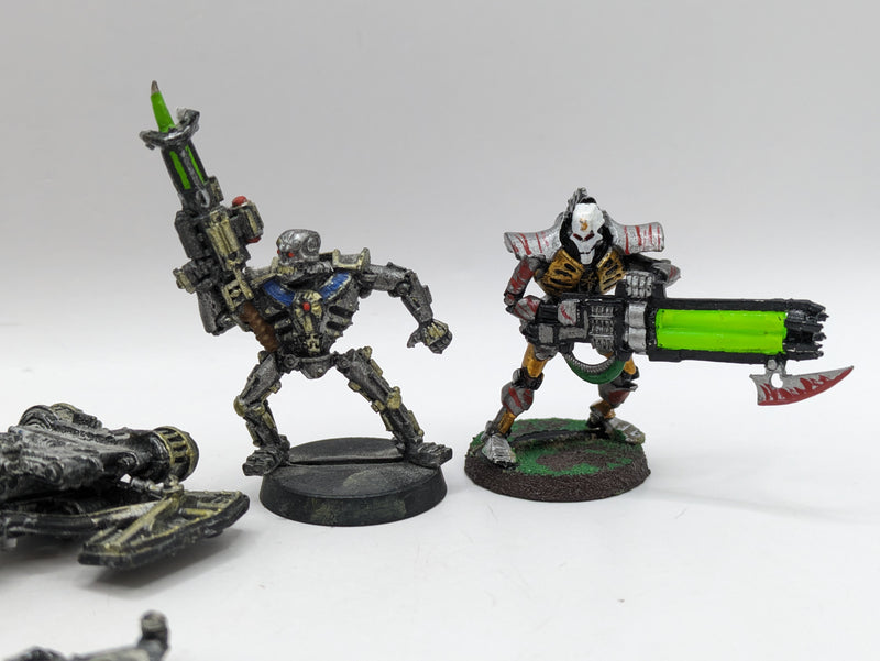 Warhammer 40k: Necrons Old Metal Destroyer, Warriors and Immortal (AE066)