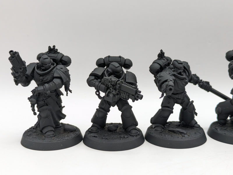 Warhammer 40k: Space Marine Black Templars Crusader Squad and Marshal (AD073)