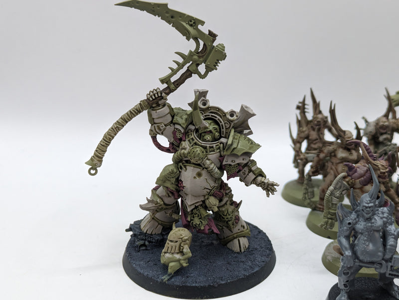 Warhammer 40k: Death Guard Typhus and Poxwalkers (BC017)