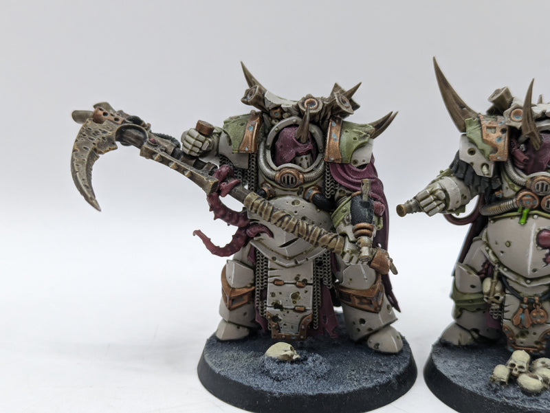 Warhammer 40k: Death Guard Deathshroud Bodyguard - Well Painted (AZ176)