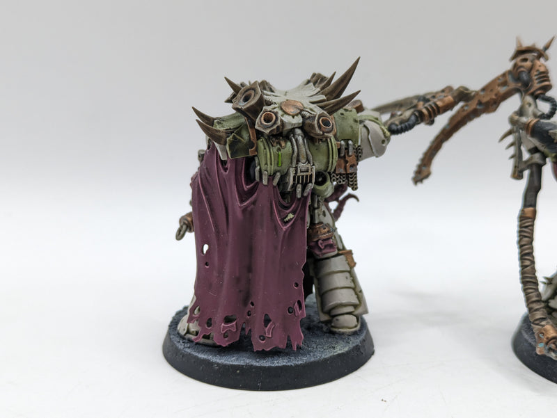 Warhammer 40k: Death Guard Deathshroud Bodyguard - Well Painted (AZ176)