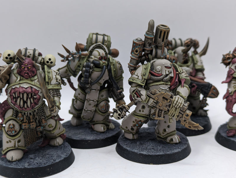 Warhammer 40k: Death Guard Plague Marines - Well Painted (AF078)