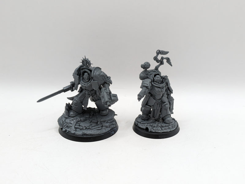 Warhammer 40k: Space Marine Leviathan Terminator Captain and Apothecary Biologis (AJ047)